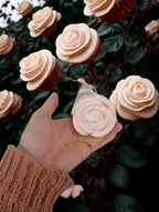 Bougie rose parfumée sur pique – 60 g FC3M Home