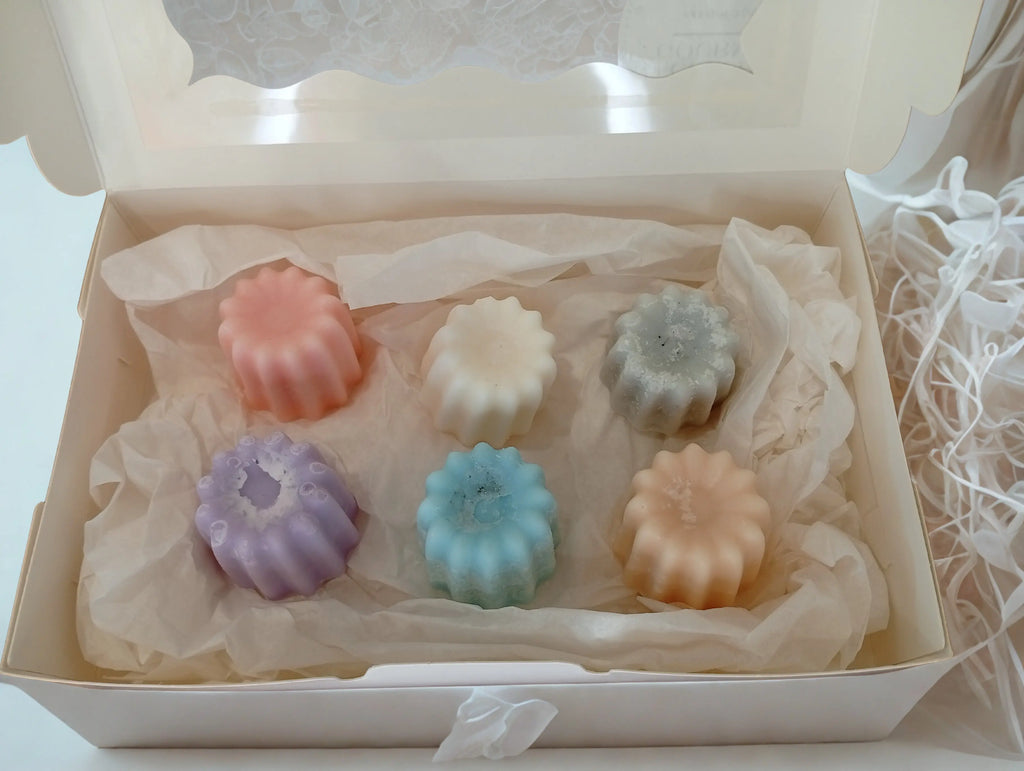 Coffret Gourmand – Fondants parfumés 6×18 g en cire de soja – Parfums de Grasse FC3M Home