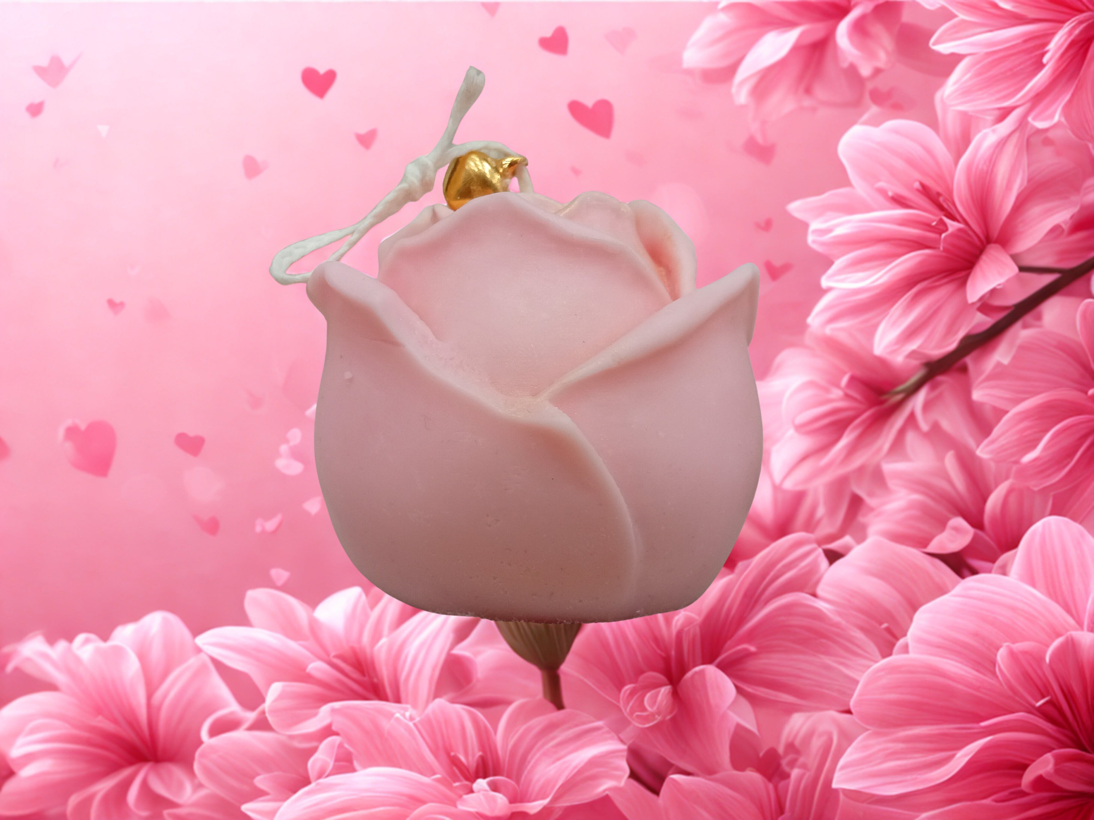 Rose parfumée cachemire & soie – 190 g FC3M Home