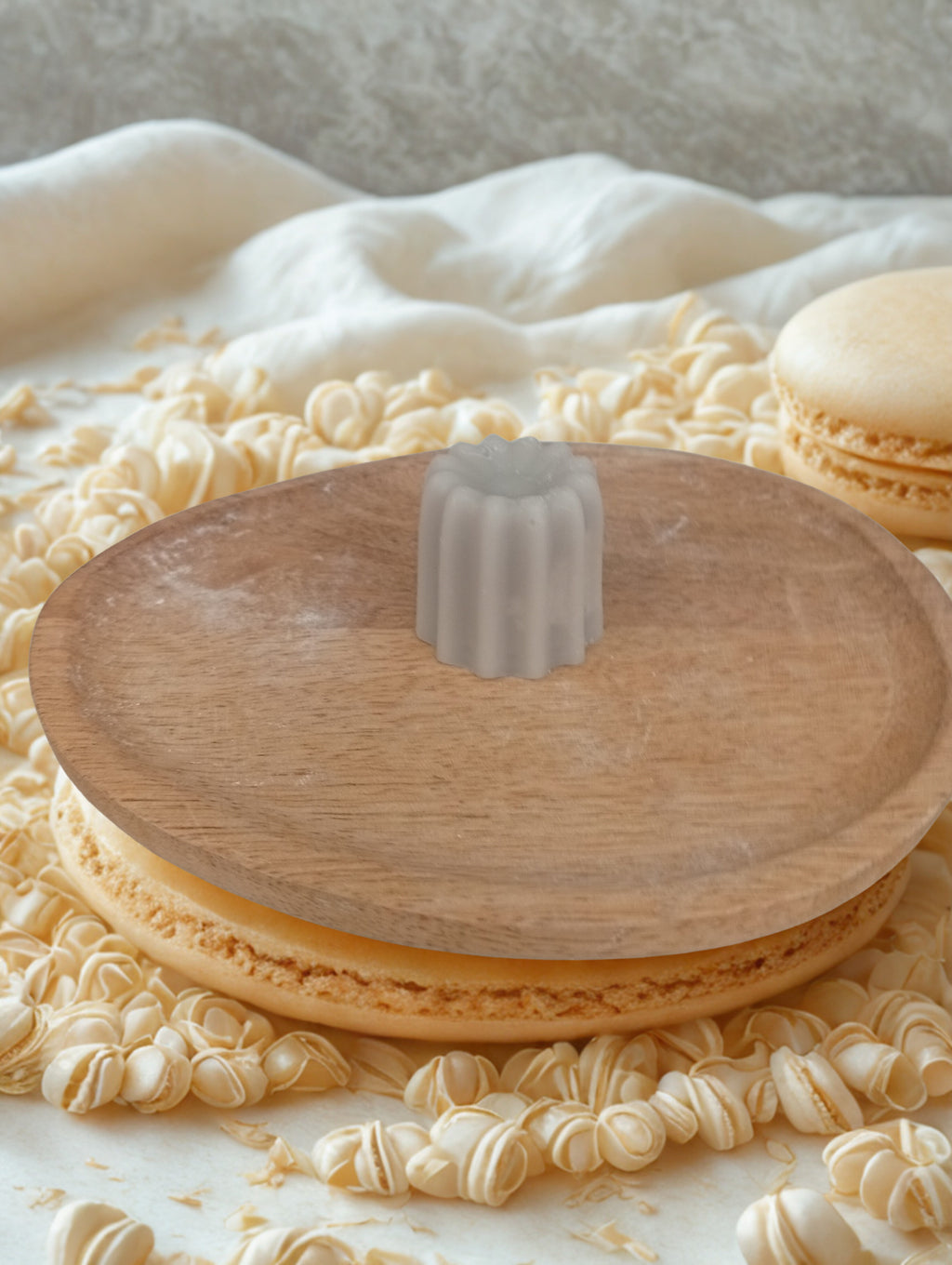 Fondant parfumé macaron vanille – Cannelé 18g FC3M Home
