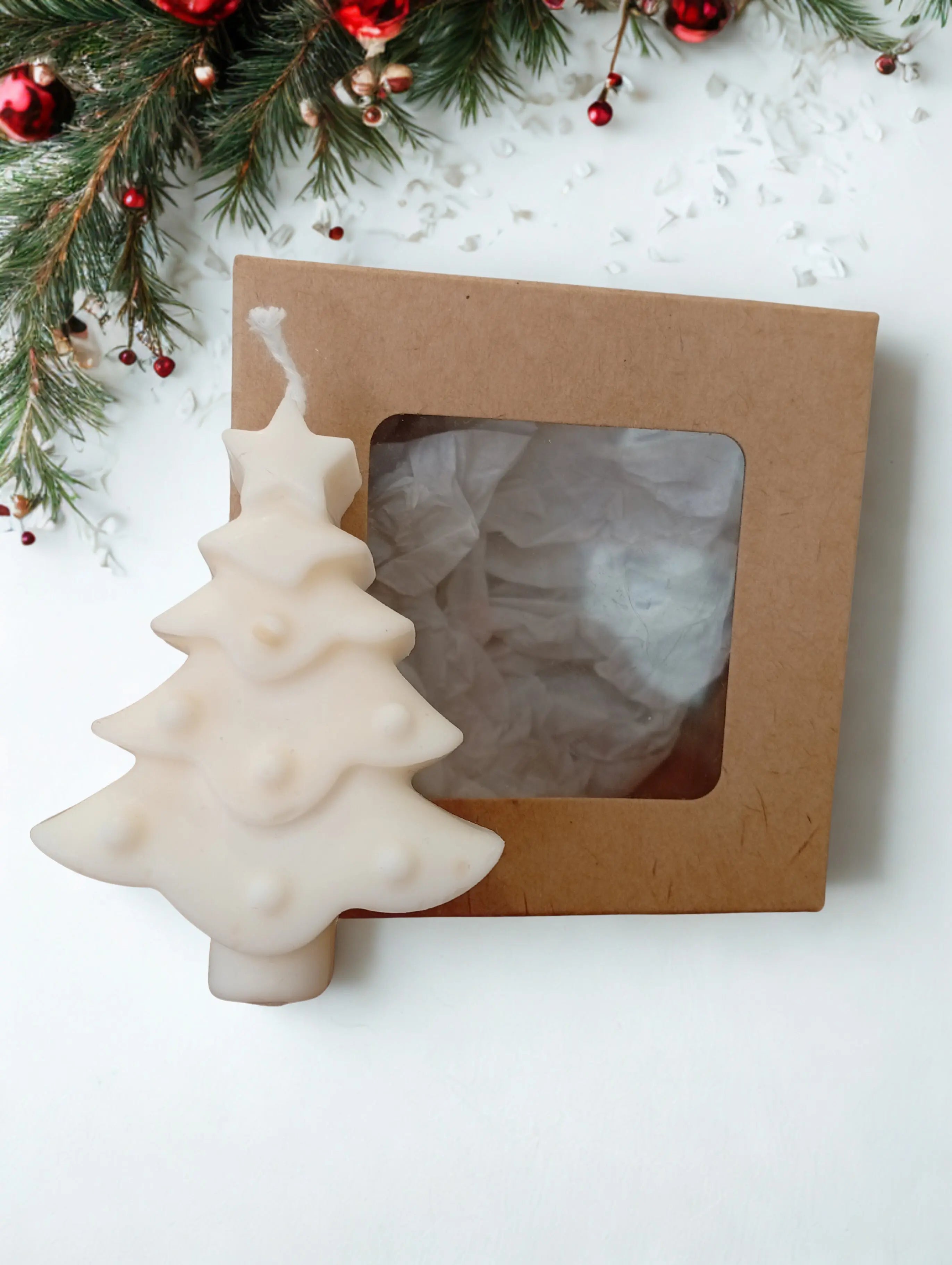 Bougie Sapin de Noël 60g – Parfum Sapin de Noël – FC3M home FC3M Home