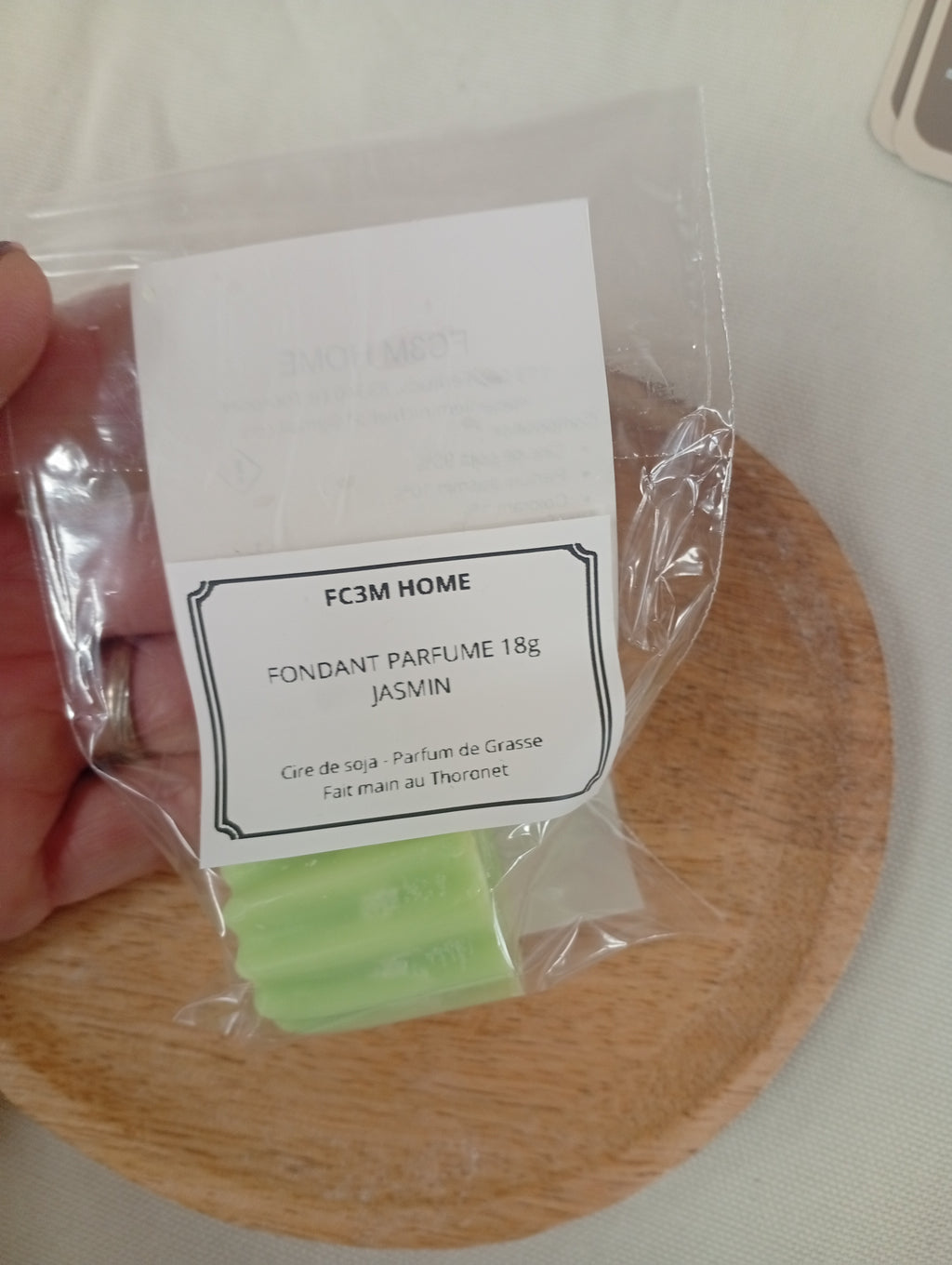 Fondant parfumé Jasmin – Cannelé 18 g FC3M Home