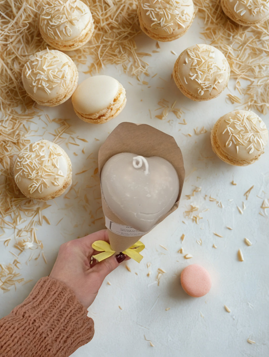 Bougie cœur parfumée sur pique – 70 g FC3M Home